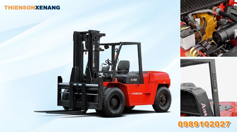 Cấu tạo của xe nâng điện 16 tấn