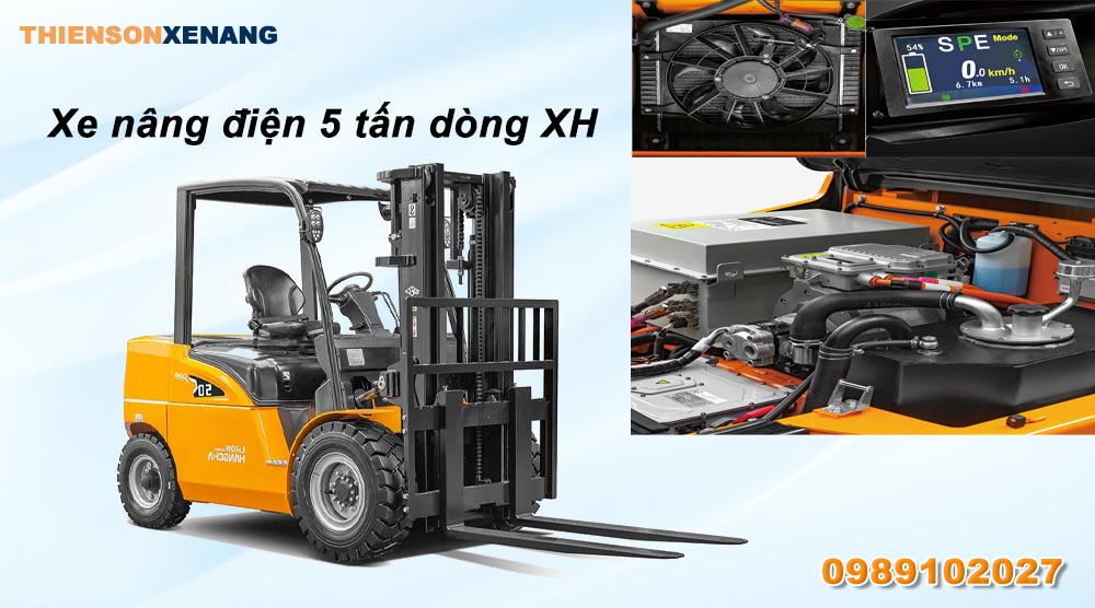 Xe nâng điện 5 tấn dòng XH