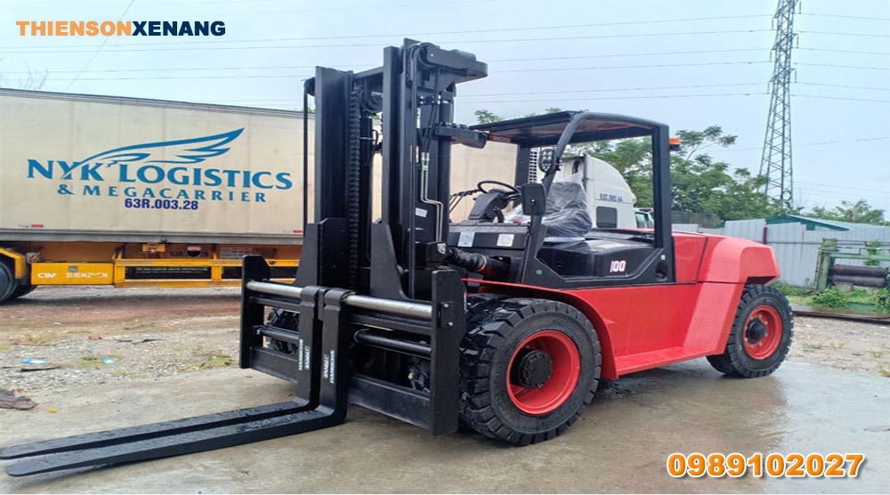 sức mạnh xe nâng dầu 12 tấn