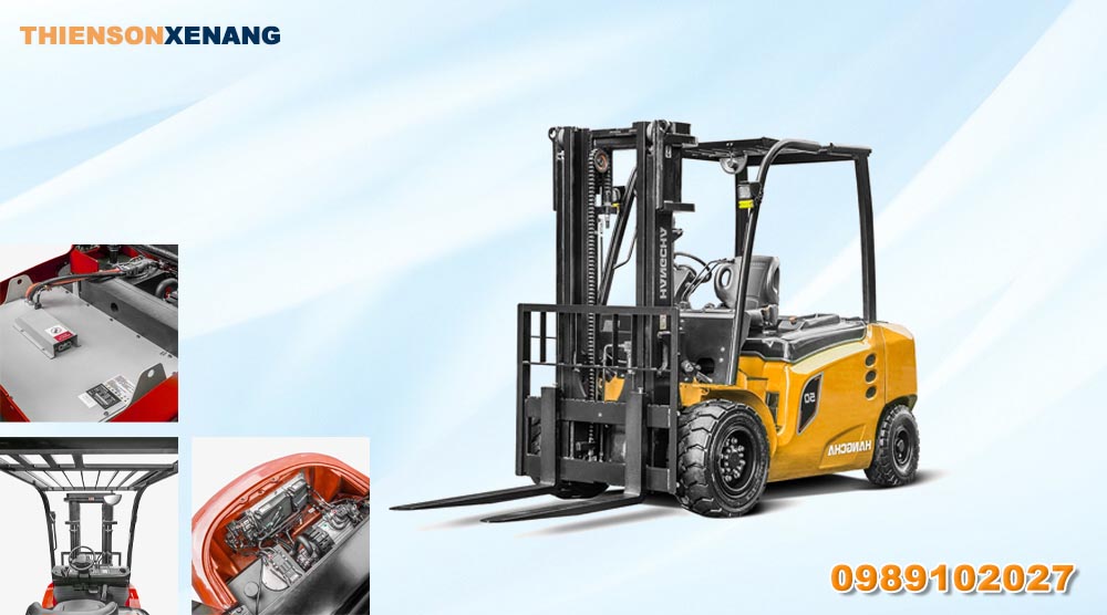 ưu điểm của xe nâng dầu 4.5 tấn dòng X