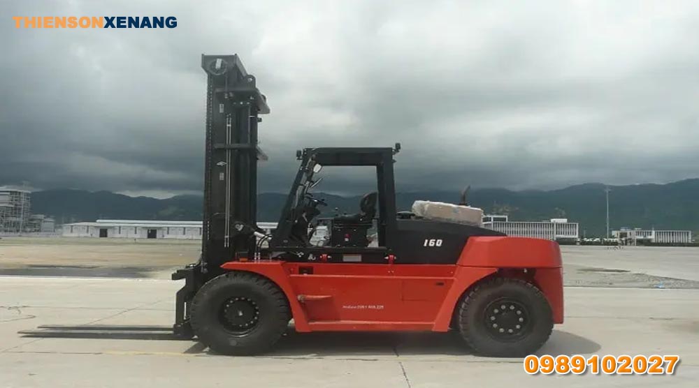 ưu điểm của xe nâng điện 16 tấn
