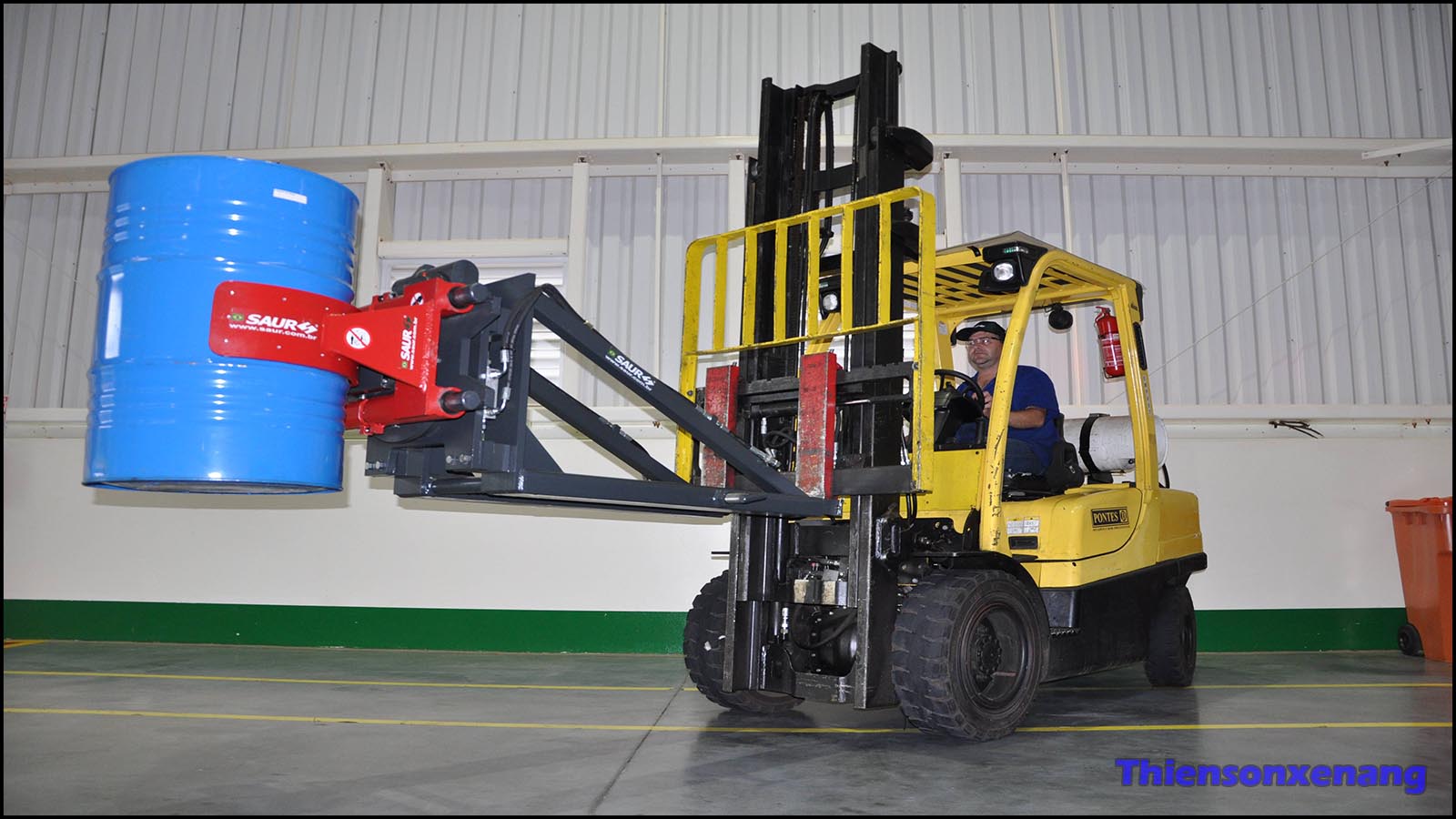 Ứng dụng của xe nâng phuy