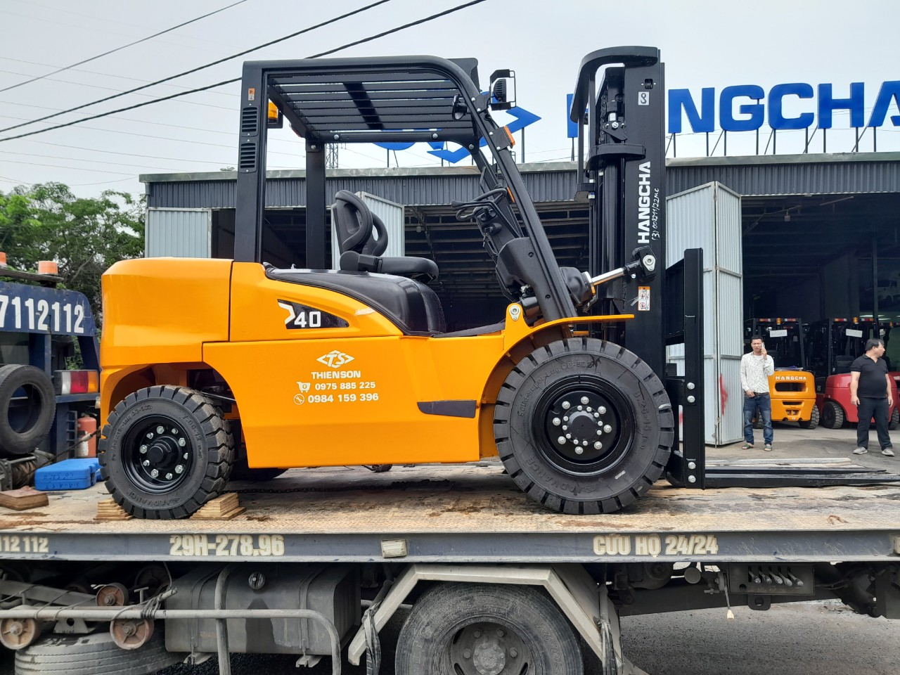 Xe Nâng dầu 4 tấn dòng X