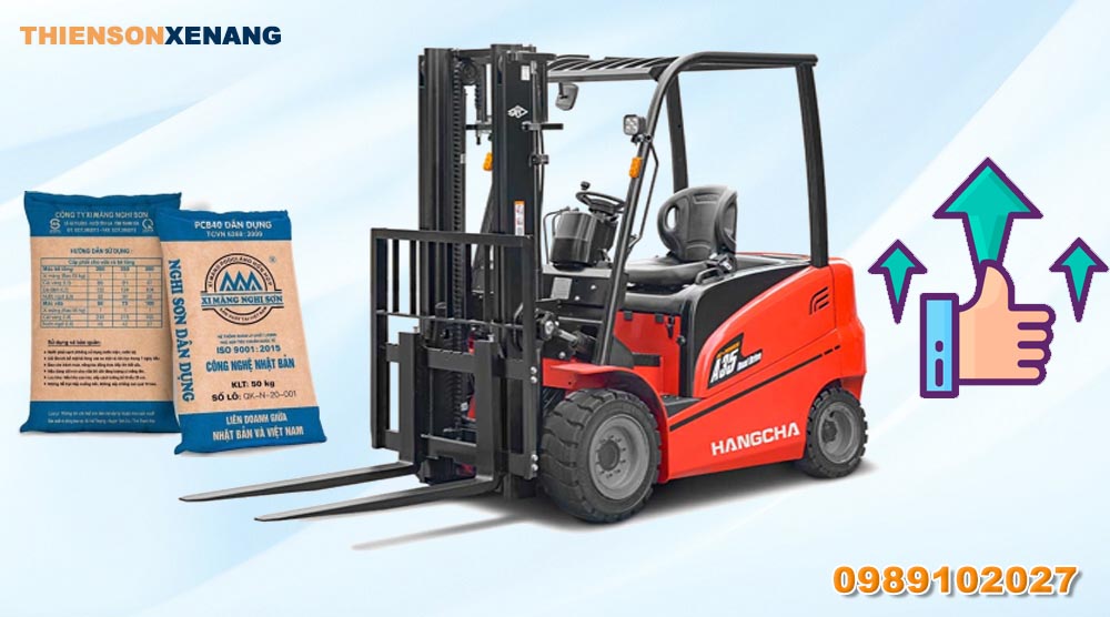 Lợi ích khi sử dụng xe nâng xi măng