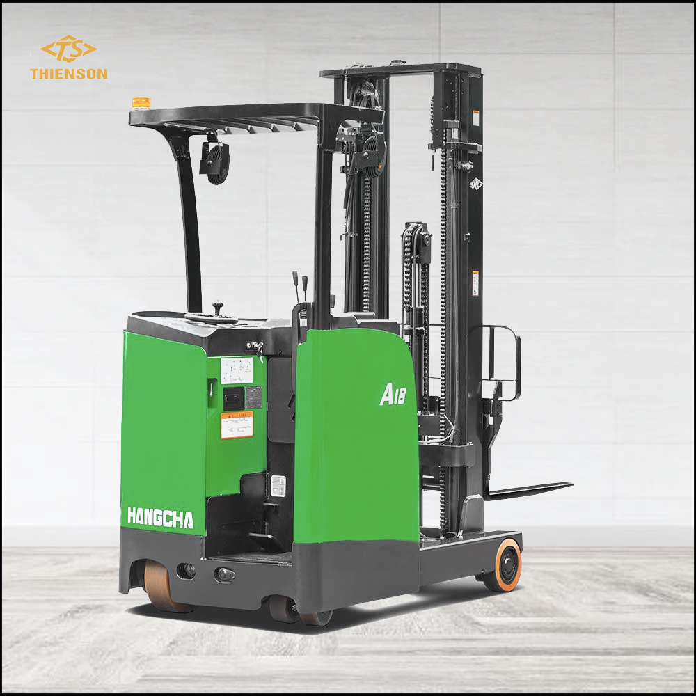 Xe nâng Reach Truck 1.8 tấn Lithium hãng Hangcha Xe nâng Reach Truck 1.8 tấn Lithium hãng Hangcha