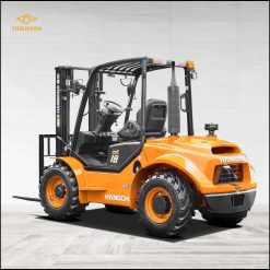 Xe nâng địa hình 1.8 tấn 2 cầu