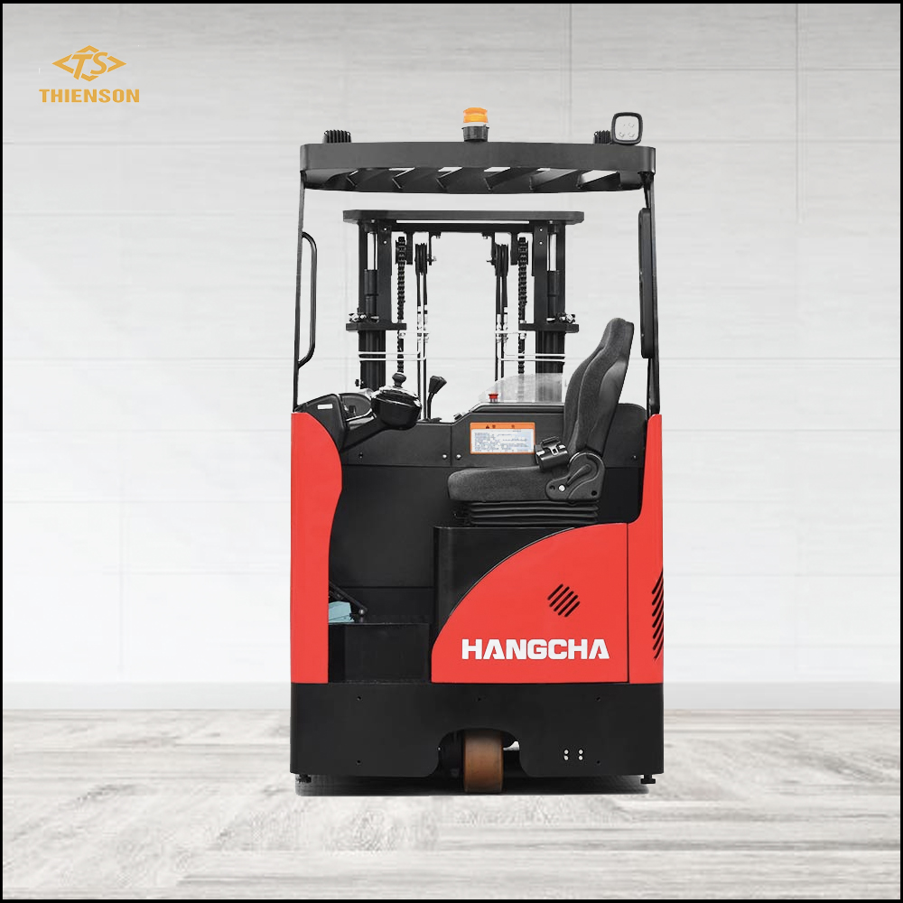 Xe nâng điện Reach Truck 2 tấn ngồi lái