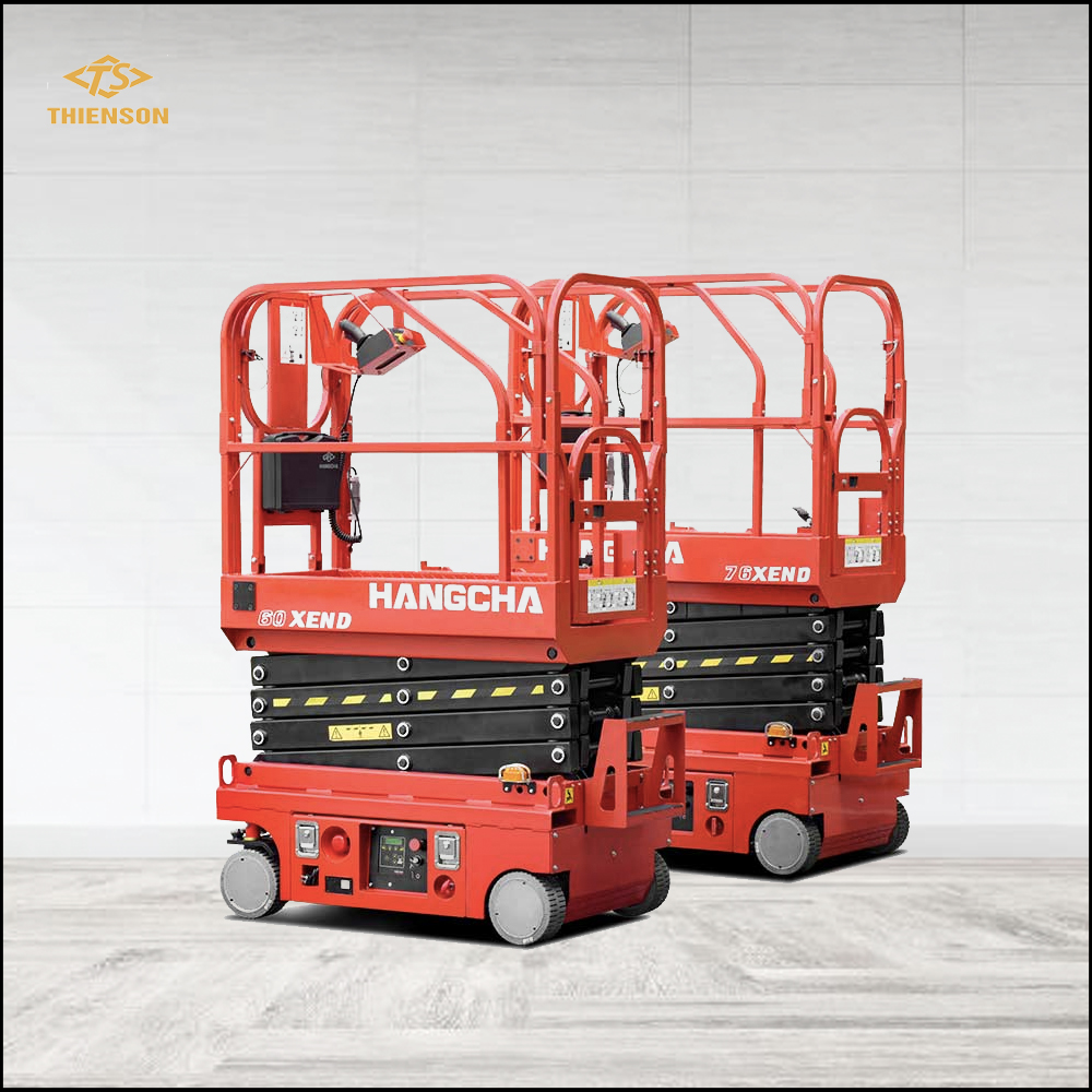 Xe nâng người tự hành mini