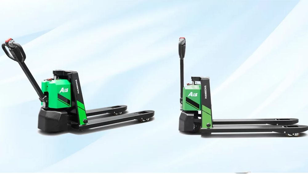 Xe nâng tay 1.5 tấn Lithium dòng mini hoạt động ổn định