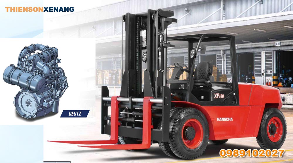 ưu điểm của xe nâng dầu 10 tấn dòng XF