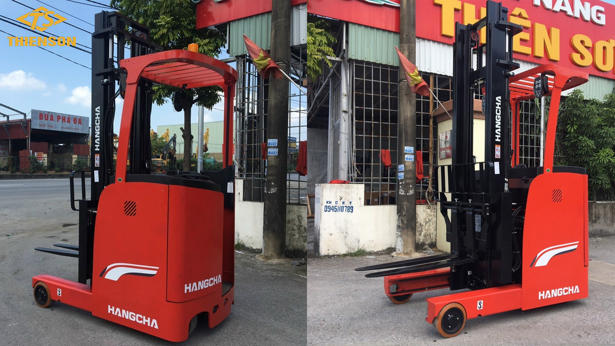 xe nâng Reach Truck đứng lái 1.8 tấn