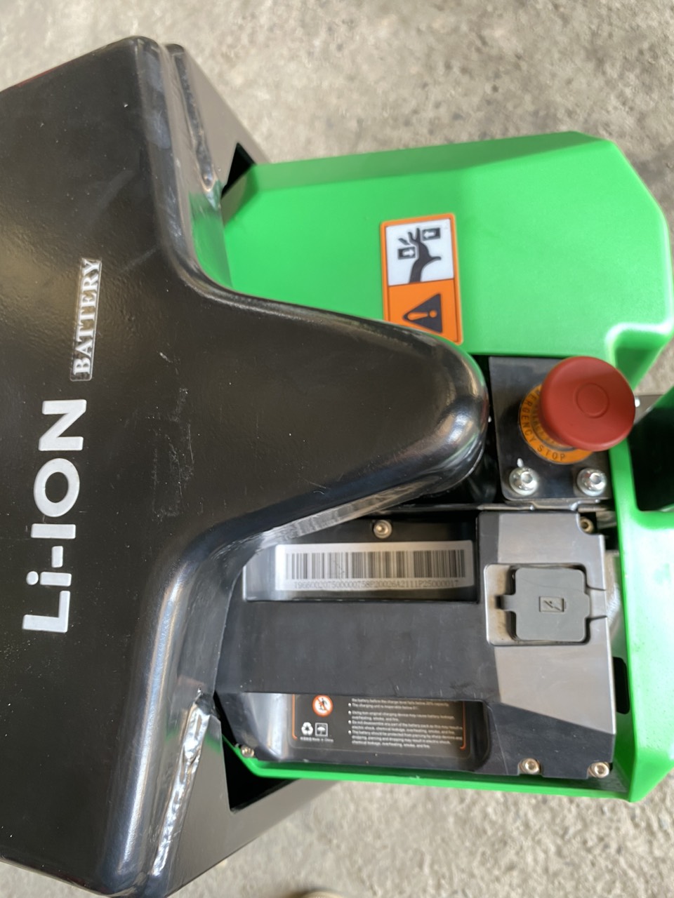 Thông số kỹ thuật của xe nâng tay điện thấp 2 tấn Lithium