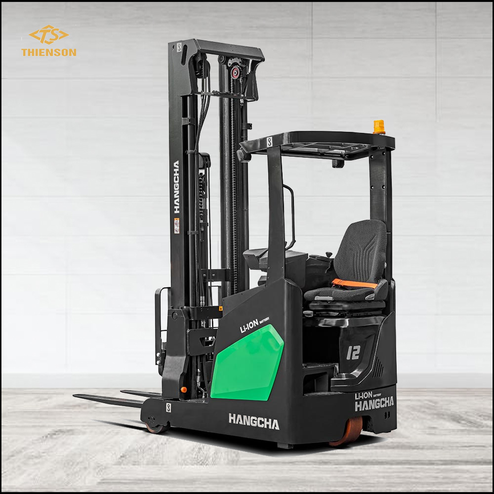 Xe nâng Reach Truck 1 tấn Lithium Xe nâng Reach Truck 1 tấn Lithium