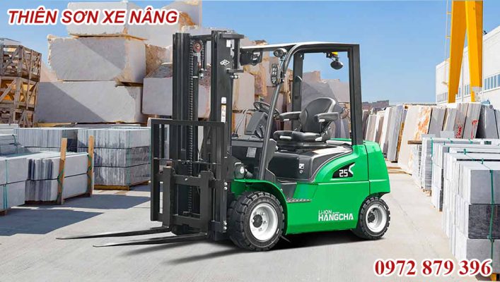 Xe nâng điện 1 tấn pin Lithium ion