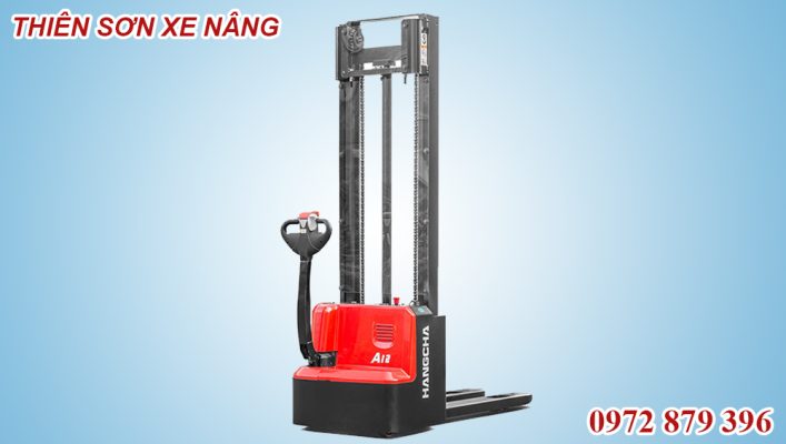 Xe nâng điện tay Cao - Pallet Stacker 