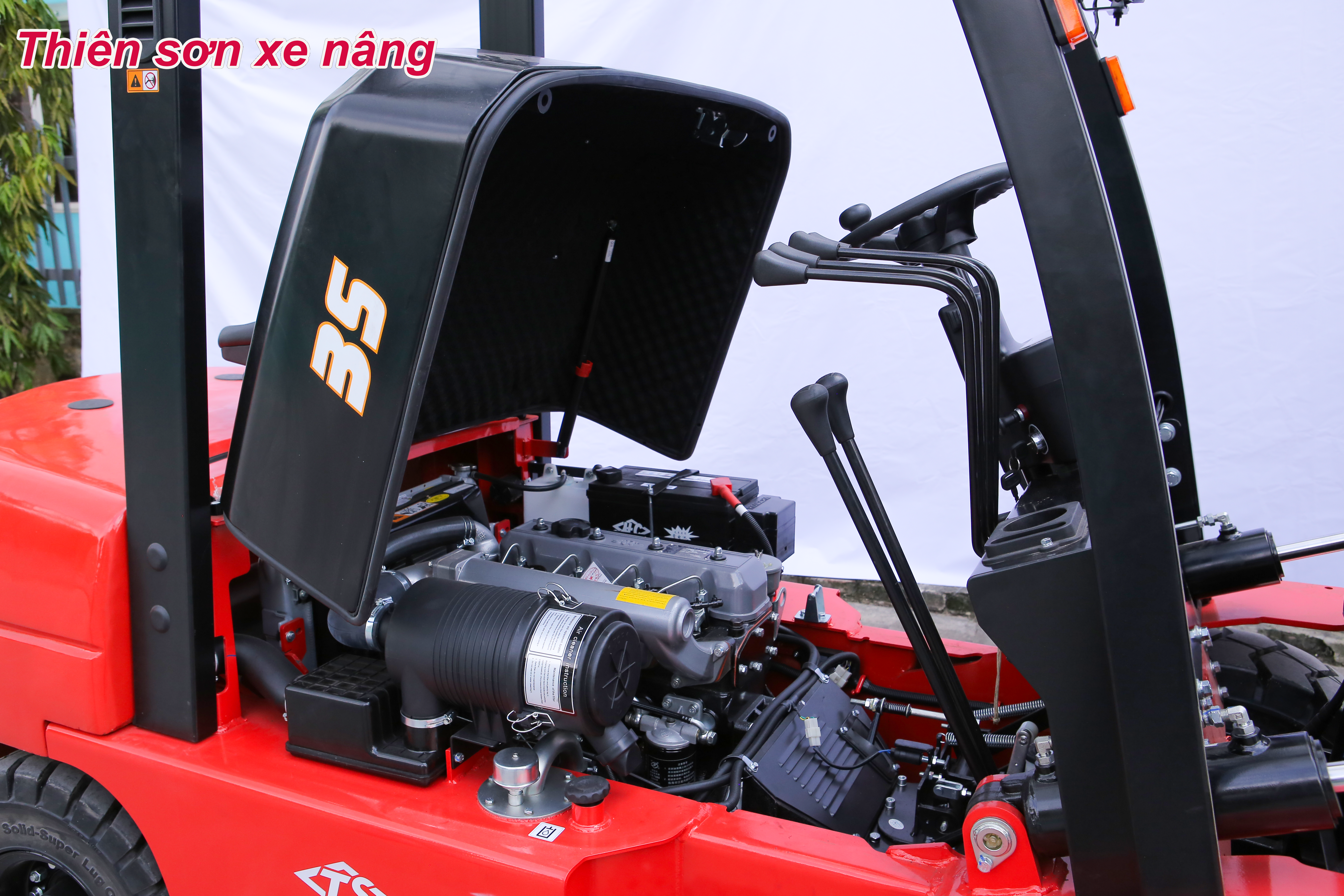 Ưu điểm xe nâng dầu 3.5 tấn dòng A