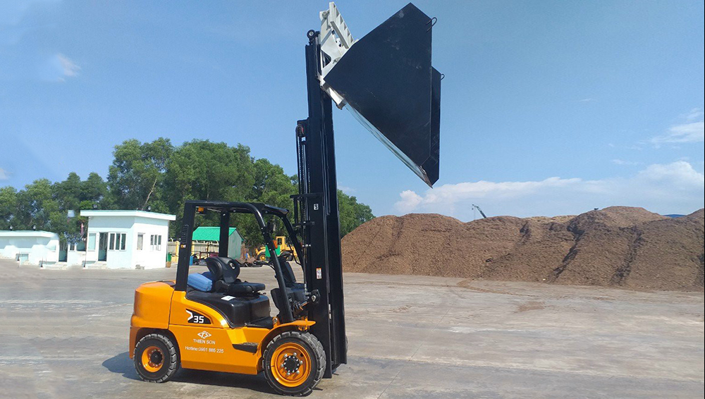 Bộ công tác gầu xúc
