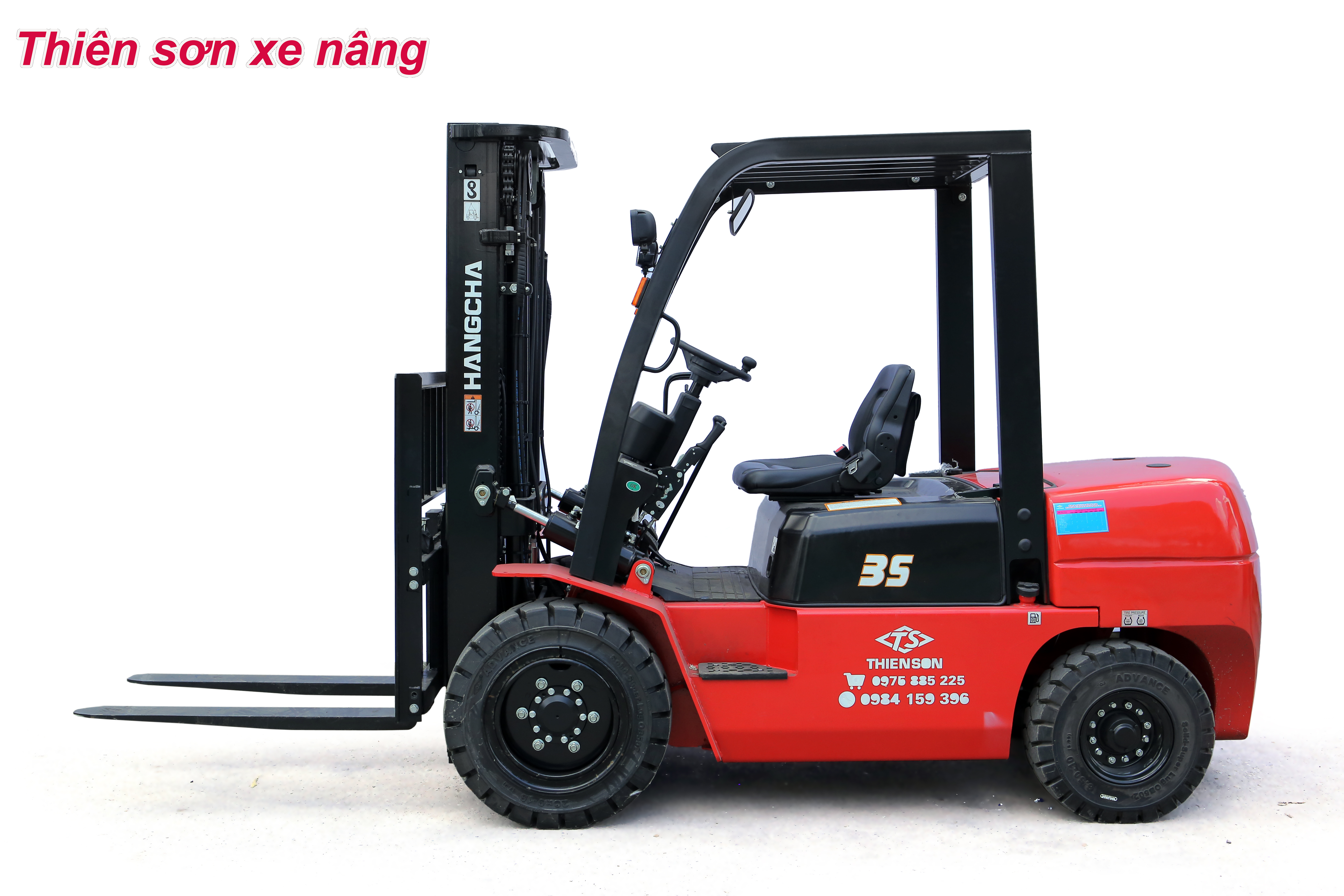 Xe nâng dầu 3.5 tán dòng A