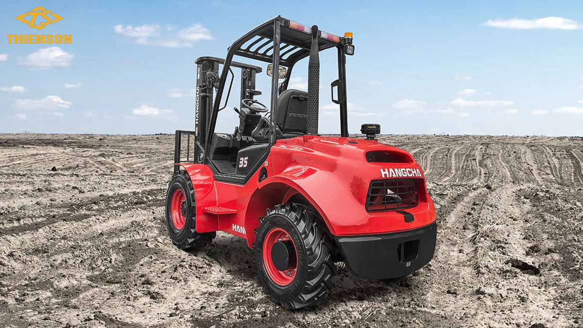 Xe nâng địa hình 2.5 tấn Hangcha