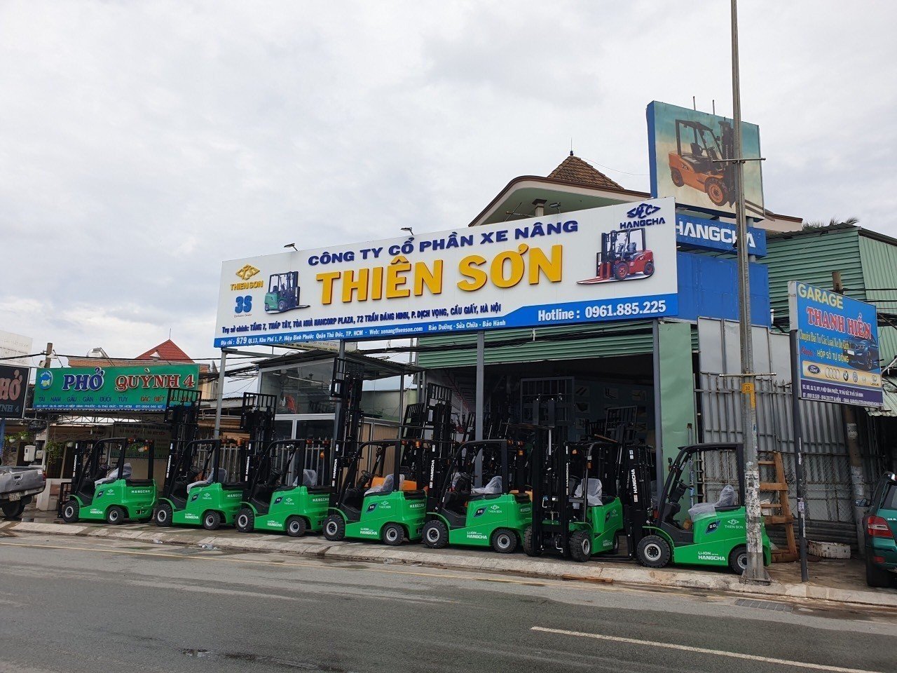 Thủ Tục Thuê Xe Nâng Mới Hangcha