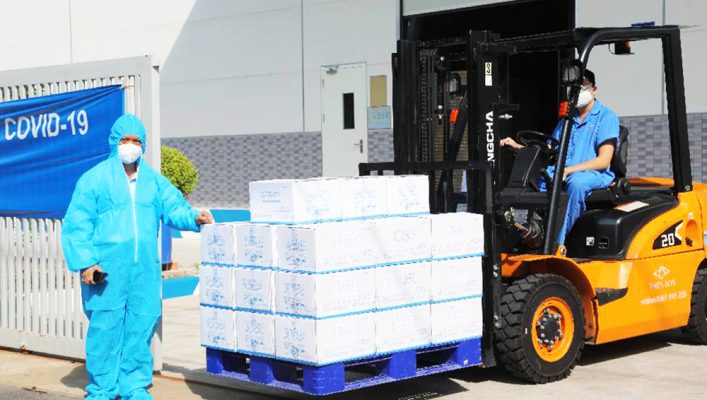 Xe nâng dầu 2 tấn chính hãng Hangcha