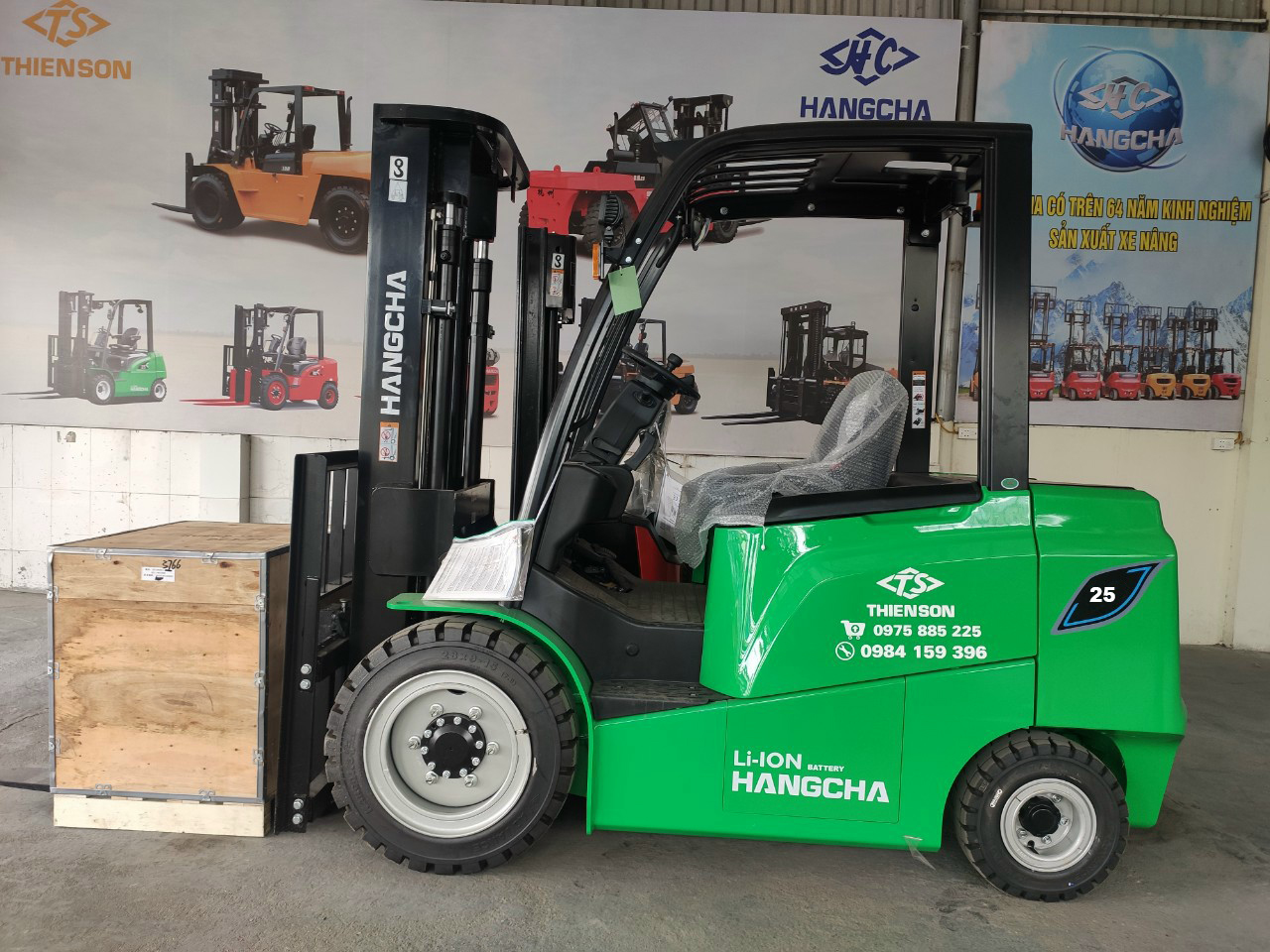 Giới Thiệu Xe Nâng Điện 2.5 Tấn Lithium Cao Cấp