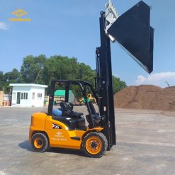Xe nâng xúc lật