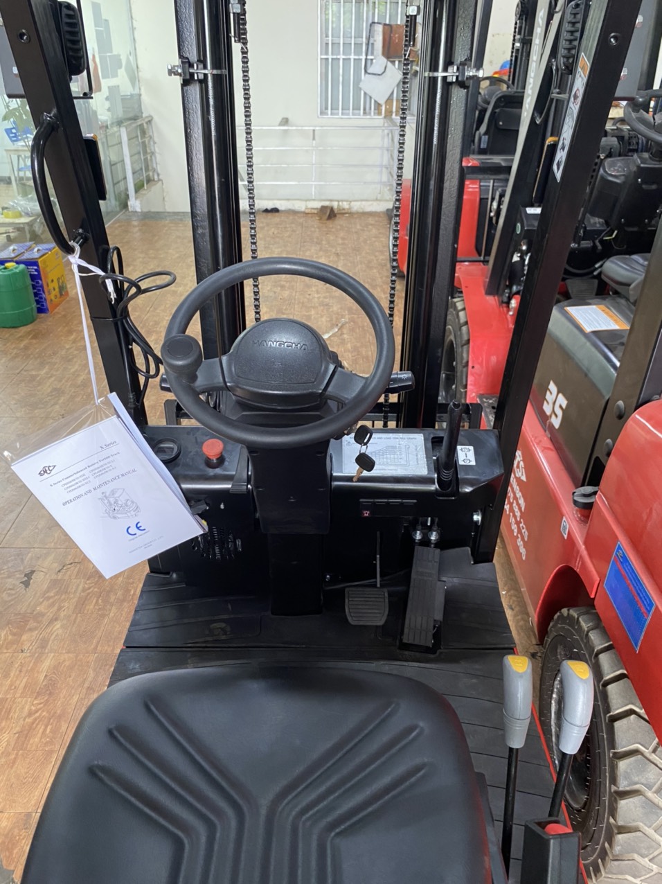 Điều khiển xe nâng điện mini