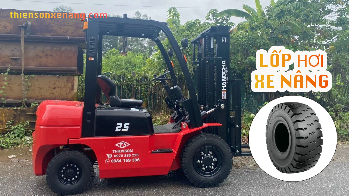 Lốp hơi xe nâng