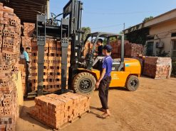 Xe nâng kẹp gạch giá tốt