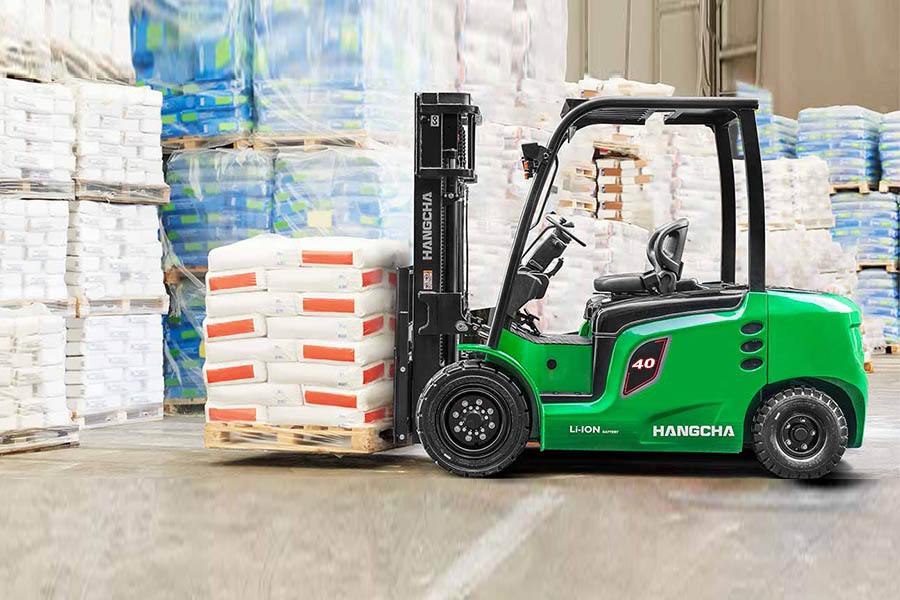 Xe nâng điện 4 tấn lithium Hangcha