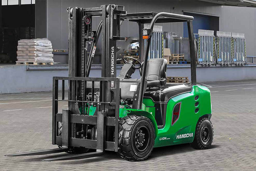 Xe nâng điện 4 tấn Lithium ion
