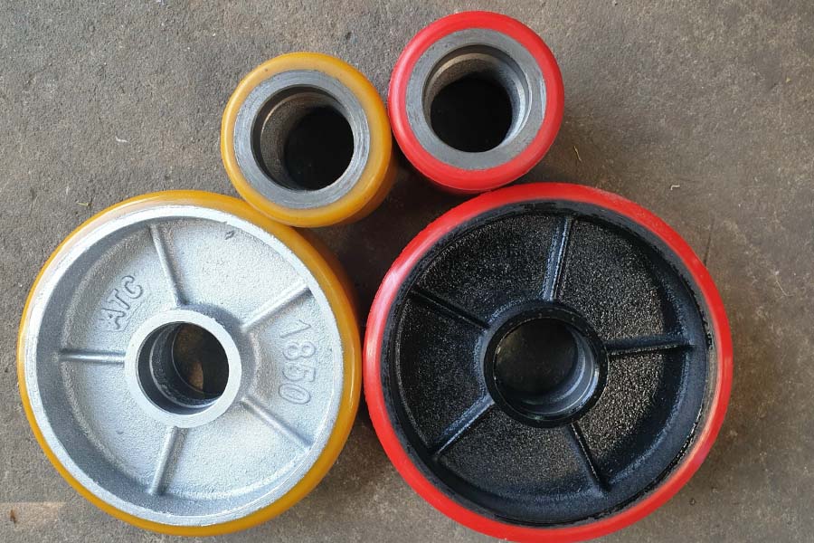 Bánh xe nâng điện PU