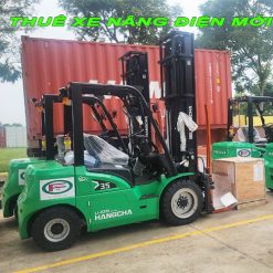 Thuê xe nâng điện Lithium mới