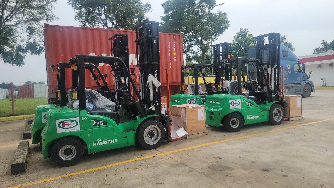 Thuê xe nâng lithium mới toàn quốc