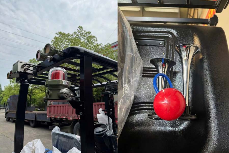 Cấu tạo xe nâng điện chống cháy nổ